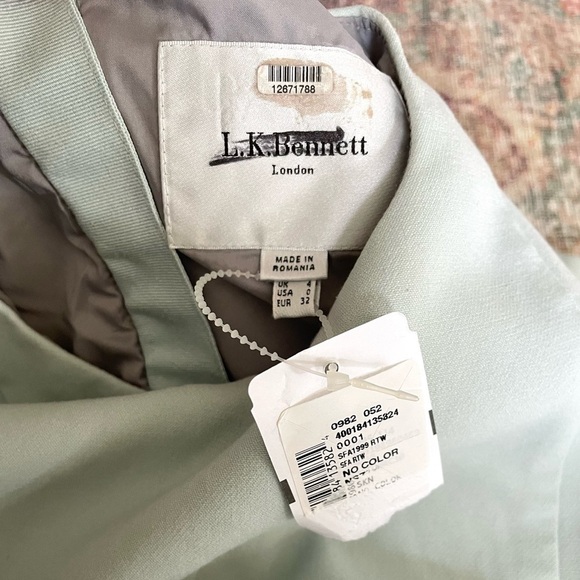 L.K. BENNETT Laurela Aqua Sheath Dress - Picture 5 of 6